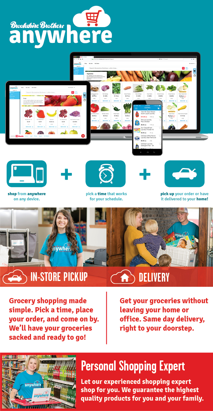 Brookshire's  Online Grocery Ordering & Curbside Pickup