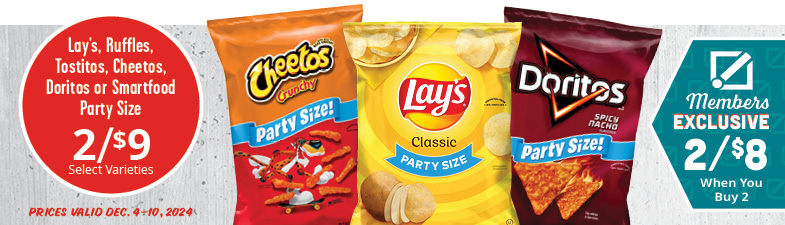 Frito Lay Party Size