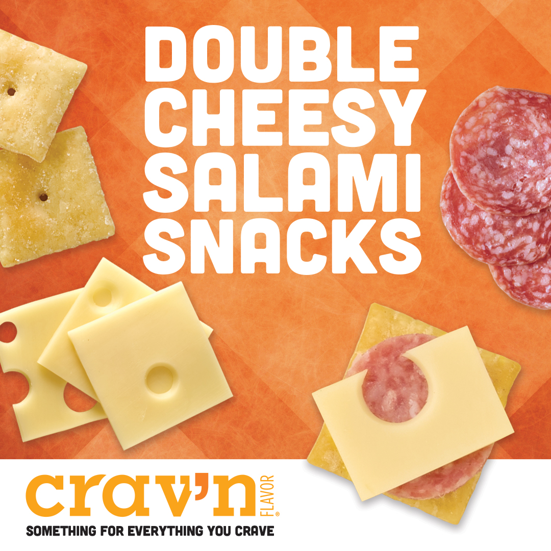 DOUBLE CHEESY SALAMI SNACKS