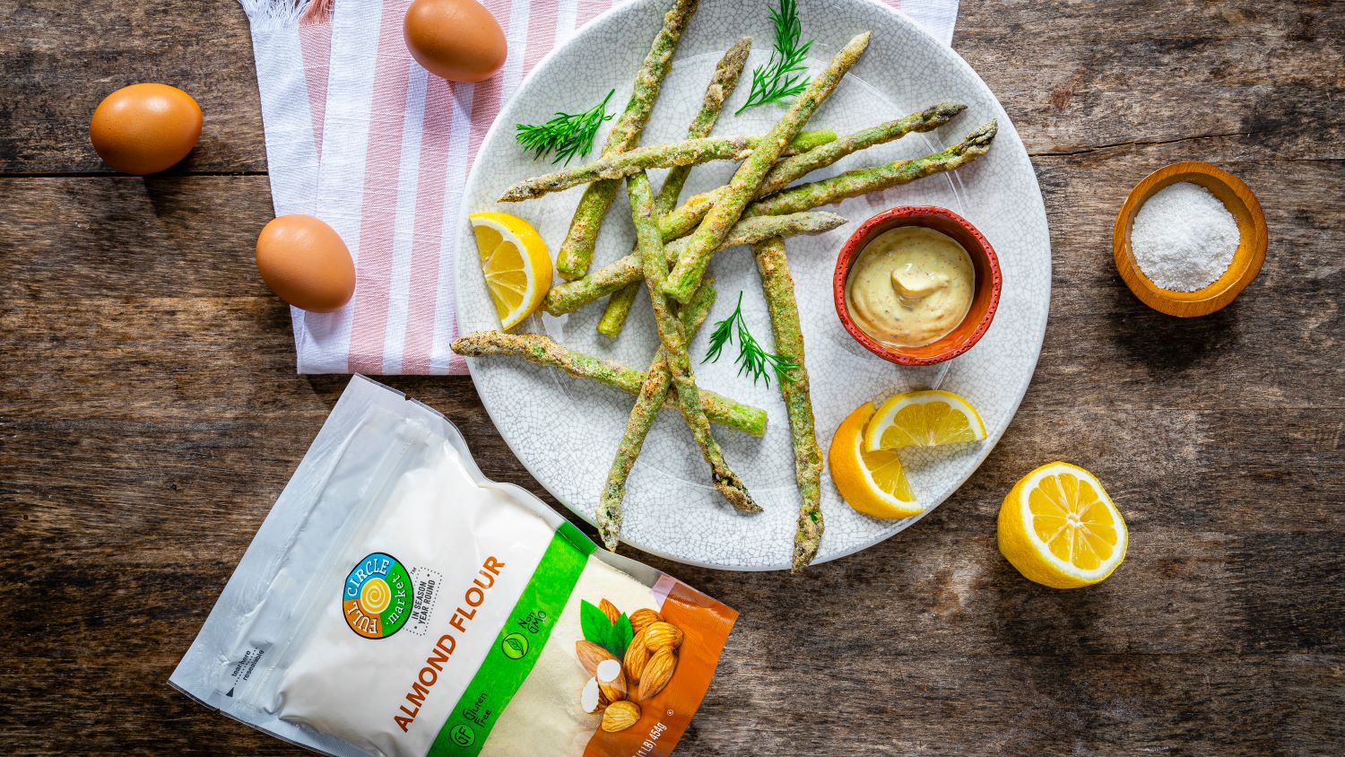 Gluten Free Baked Asparagus Fries