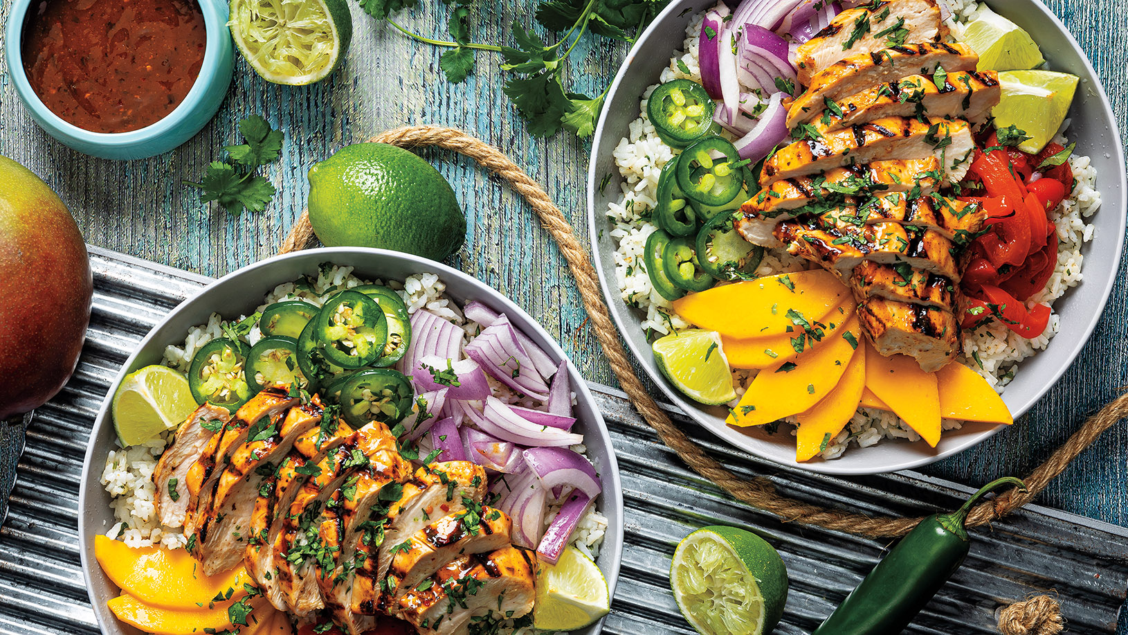 Jerk Chicken Bowls