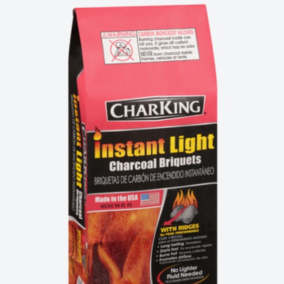 CharKing Instant Light Charcoal Briquets