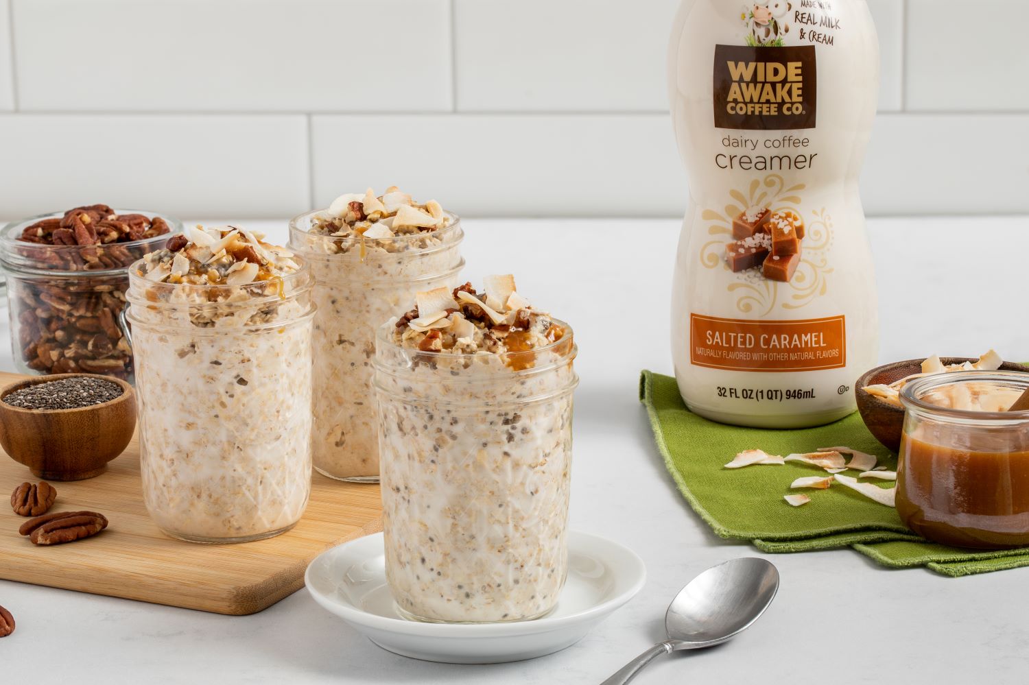 Salted Caramel Overnight Oats